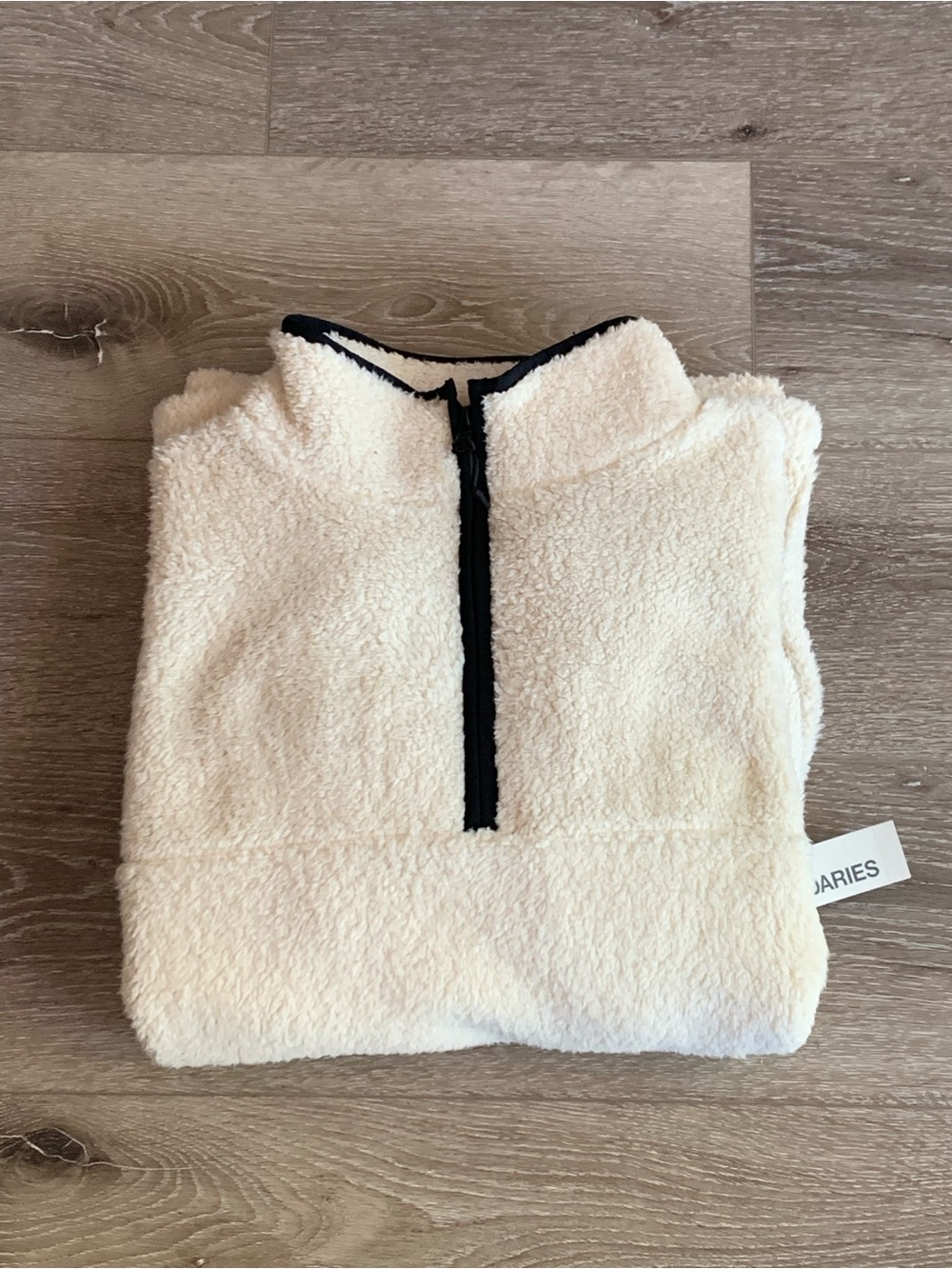 No Boundaries Men's XL High Pile Fleece in the color Pebble.